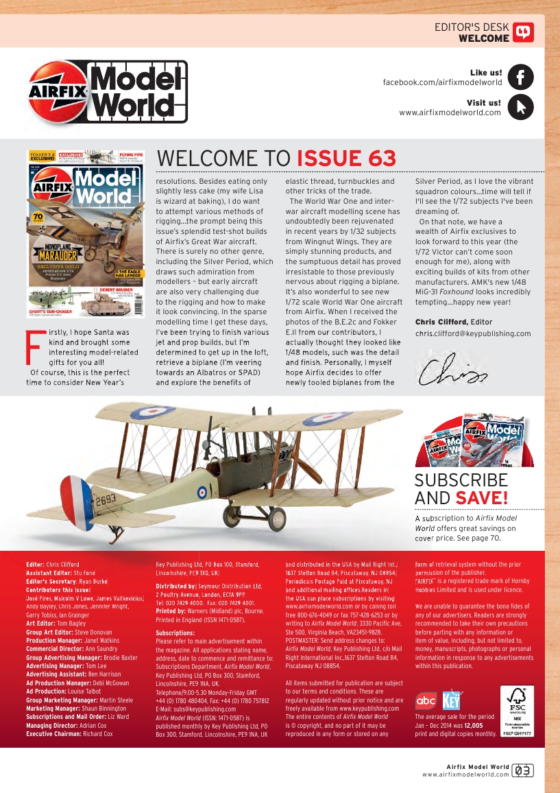 Airfix Model World 63 2016-2